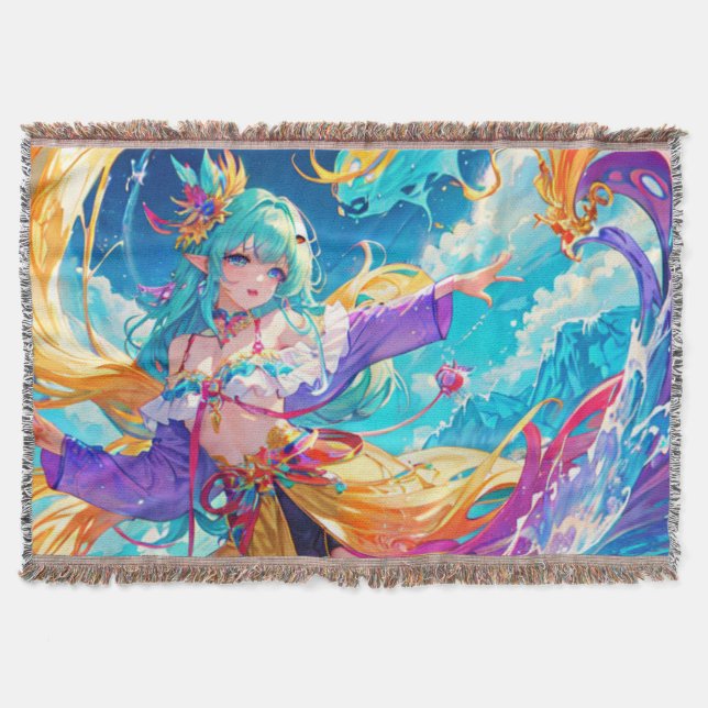 Manta Colorido/anime/personalizado (Anverso)