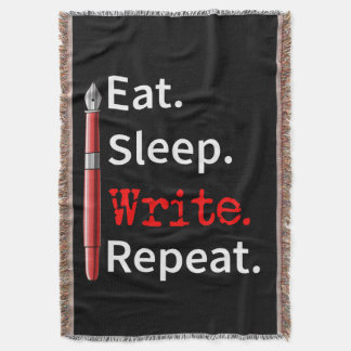 Manta Comer escritora repetida de escritura de suspensió