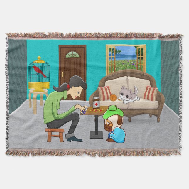 Manta ComfyPaws (Anverso)