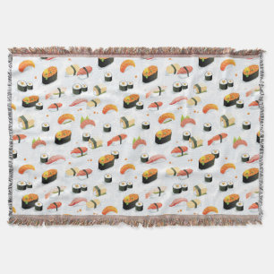 Manta Comida japonesa:Patrón de sushi