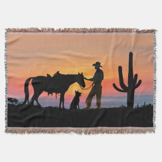 MANTA COMPAÑEROS VAQUEROS (Anverso)