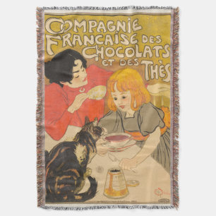 Manta Compañía Francesa de Chocolates y Tés, Art Nouveau