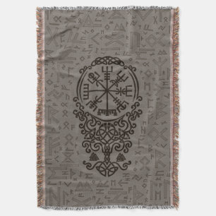 Manta Compás de Vegvisir - de Viking en el modelo de