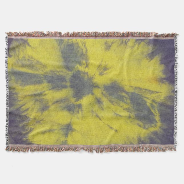 Manta Composición de tye dye #8 por Michael Moffa (Anverso)