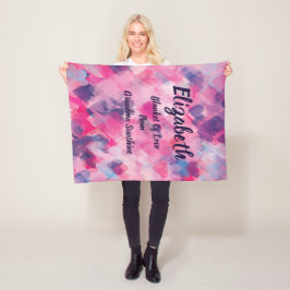 Manta con monograma del amor