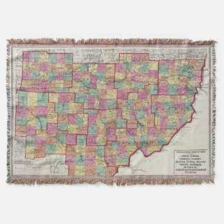 Manta Condados de Ohio