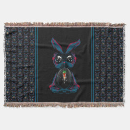 Manta Conejo de ojos estelares en meditación de la manch