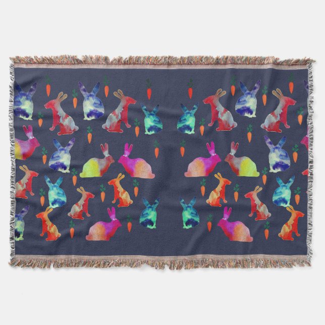 Manta Conejos felices (Anverso)