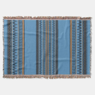 Manta Confort de Knossos: Minoan Sky Blue Woven