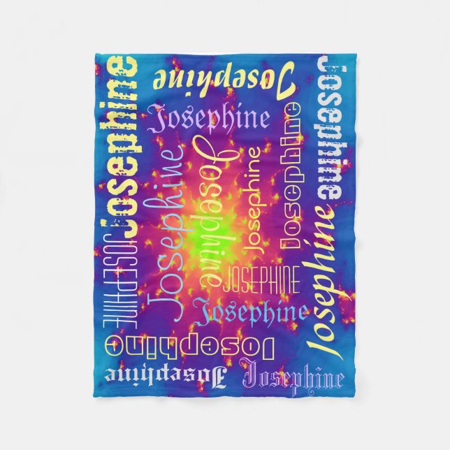 Manta conocida personalizada paño grueso y suave (Anverso)