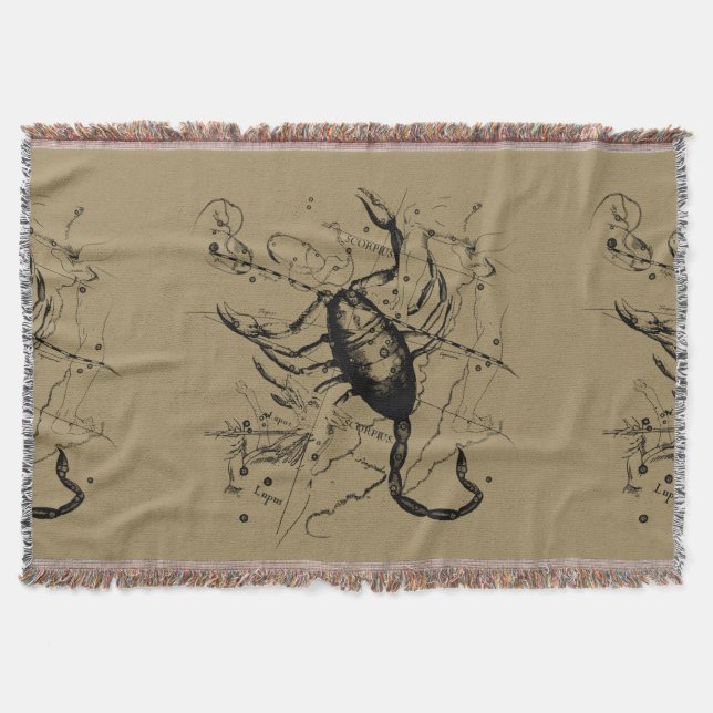 Manta Constanza Scorpio Hevelius 1690 Decor (Anverso)