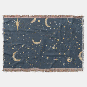 Manta Constelación celeste - Noche estrellada (1)