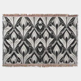 Manta Contraste blanco y negro