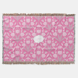 Manta Coquette Hummingbird Coquette floral personalizada