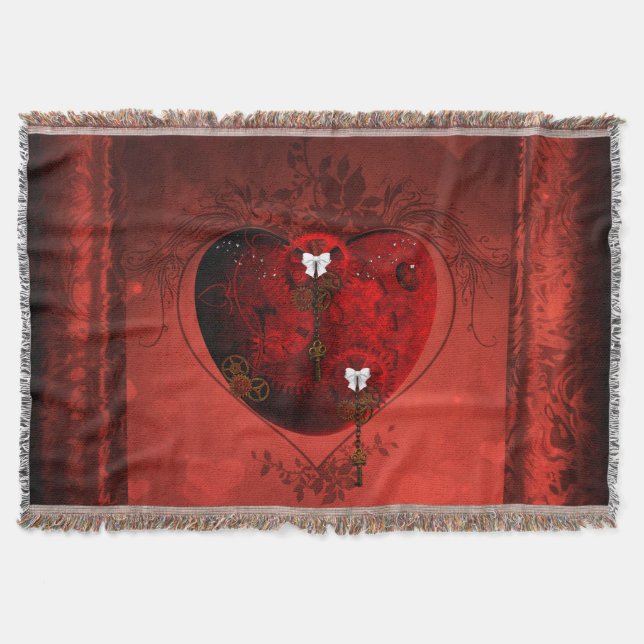 Manta Corazón Steampunk (Anverso)