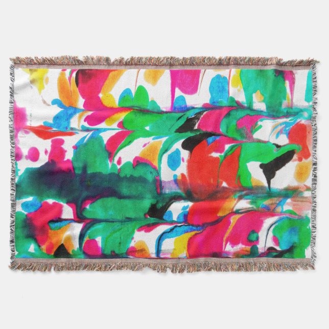 Manta Corazones de colores (Anverso)