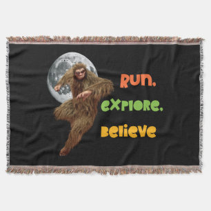 Manta Corriendo Aventura Sasquatch Creer Diseño