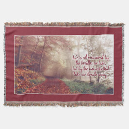 Manta Cotización de la vida