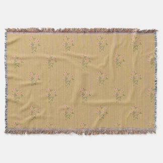 Manta Cottagecore Raya Pin Franja Floral Vintage