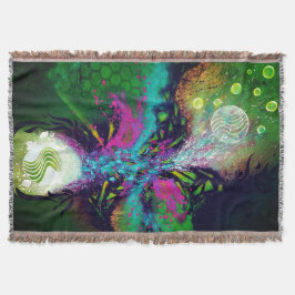 Manta Couverture EPHEMERE de Christèle Chabrette 