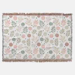 Manta Cozy Throw Blanket with Classic Polka Dot Pattern