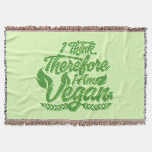 Manta Creo Que Por Lo Tanto Soy Vegan