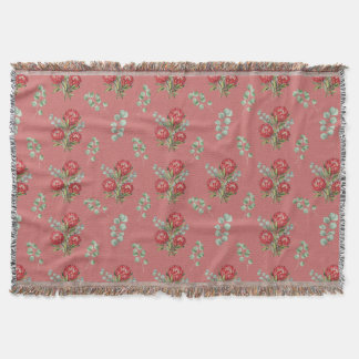 Manta Crimson Protea Bouquet Watercolor