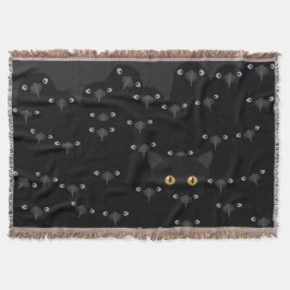 Manta Crow Throw Blanket