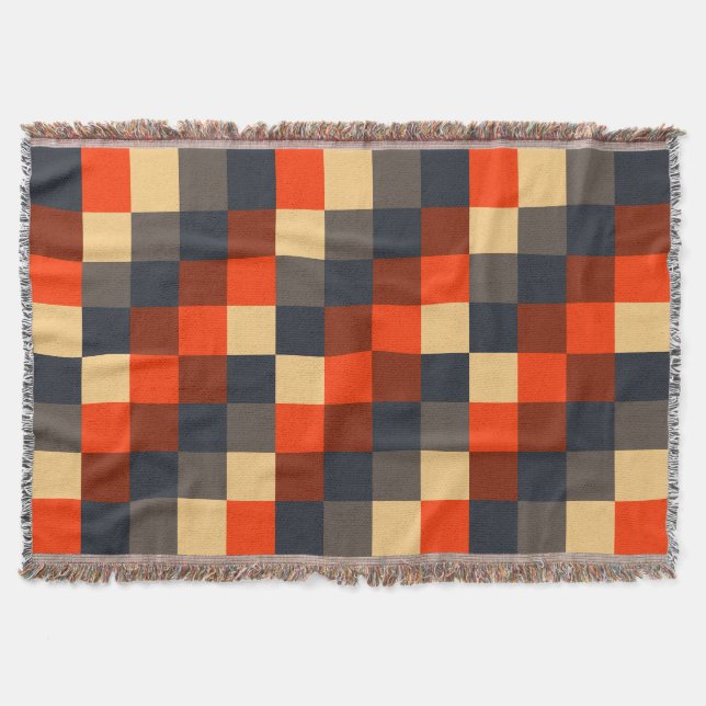 Manta Cuadrados coloridos 02 (Anverso)