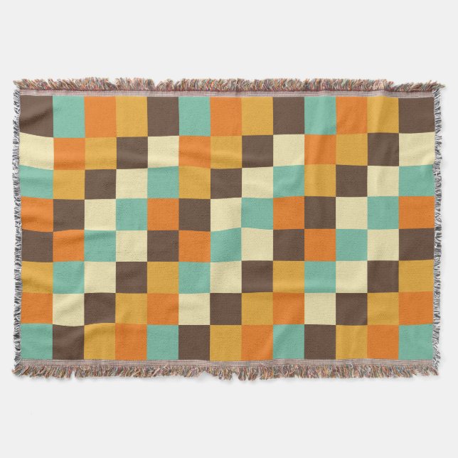 Manta Cuadrados coloridos 05 (Anverso)