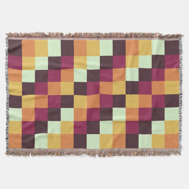 Manta Cuadrados coloridos 08 (Anverso)