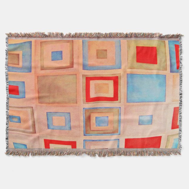 Manta Cuadrados de color (Anverso)