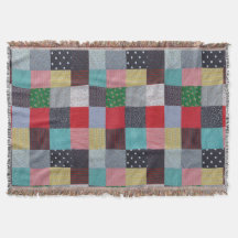 cuadros estampados de coloridos mosaicos vintage