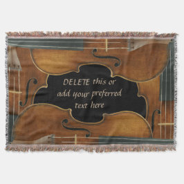 Manta Cuarteto del violín de Stradivari con nombre