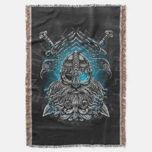 Manta Cuervos de Odín Mitología vikinga Valhalla espera