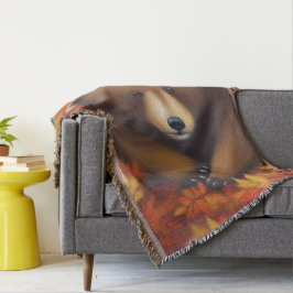 Manta Cuidada Funda de Lanzamiento de Oso Pequeño