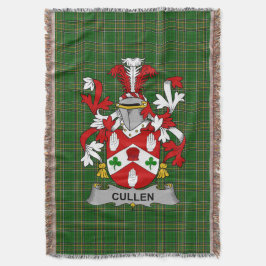 Manta Cullen irlandés o O_Cullen Escudo familiar de arma