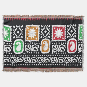 Manta Cultura india: Diseño de arte tradicional