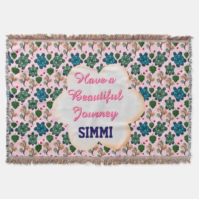 Manta Custom turtle pattern  (Anverso)