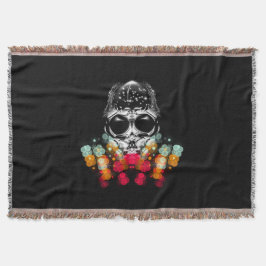 Manta Cute Fall Spider con sombrero de gota de rocío