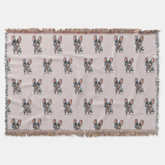 Manta Cute French Bulldog (Anverso)