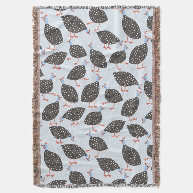 Manta Cute Guinea Hen Bird (Frente vertical)