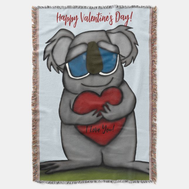 Manta Cute Koala Bear (Frente vertical)
