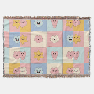 Manta Cute Pastel Patchwork Blanket