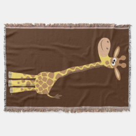 Manta Cute Personalizado Giraffe