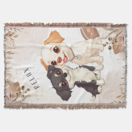 Manta Cute Puppies and Football Design