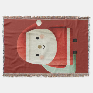 Manta Cute Santa Claus Minimalista