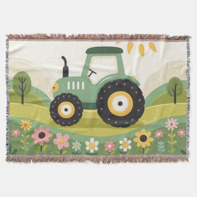 Manta Cuto, tractor/granja (Anverso)