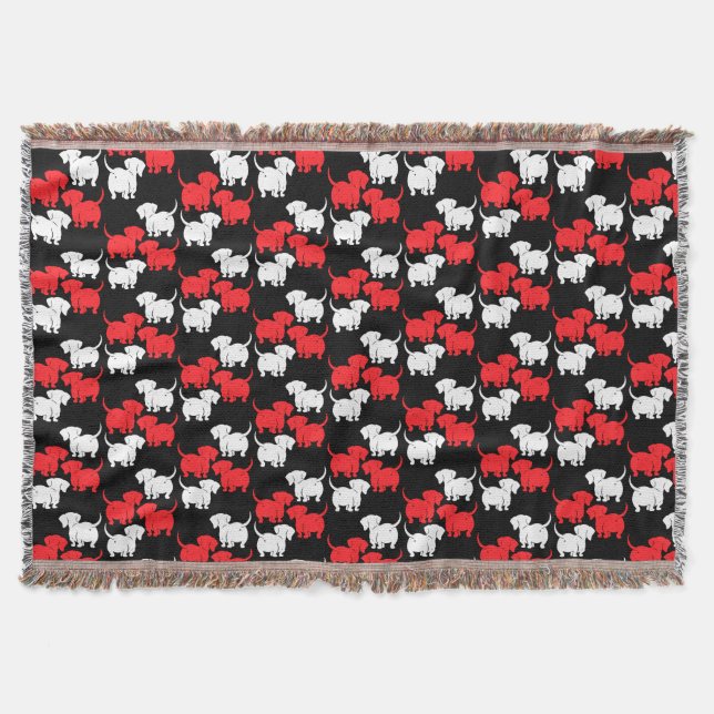 Manta Dachshund Dog Gifts (Anverso)