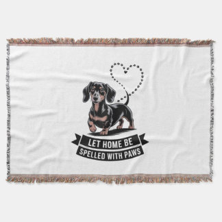 Manta Dachshund Let Home Be Spelled With Paws